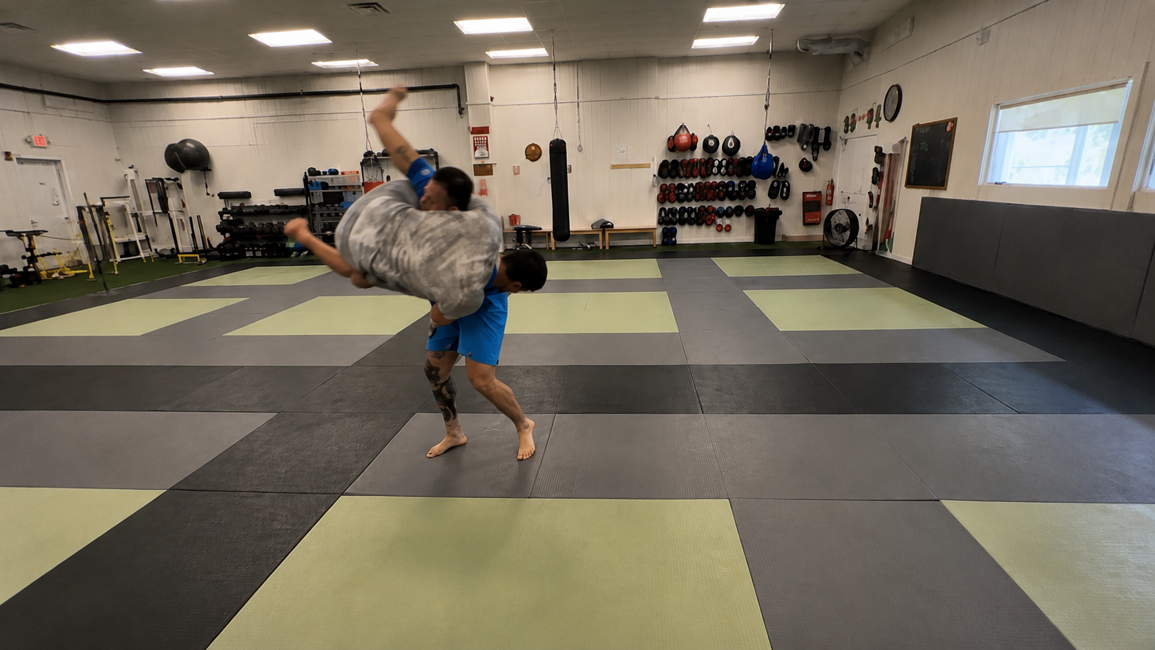Grappling practice at Whetstone Jiu Jitsu