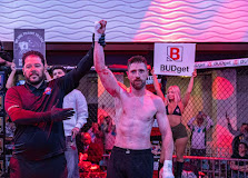 Whetstone athlete at an MMA competition